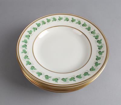 6 Suppenteller, Wiener Porzellanmanufaktur Augarten, - Decorative Porcelain & Silverware