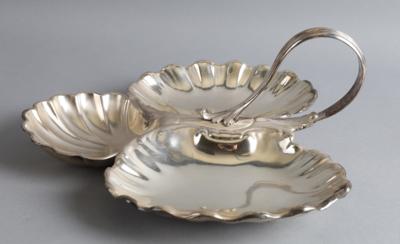 Christofle - Blattschale, - Decorative Porcelain & Silverware