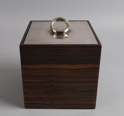 Christofle - würfelförmige Box, Modell Vertigo, - Antiquariato