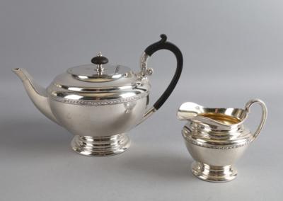 James Dixon  &  sons, Sheffield - Teekanne und Gießer, - Decorative Porcelain & Silverware