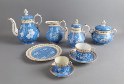 Kaffee- und Mokkaservice, Fischer  &  Mieg, Pirkenhammer: - Decorative Porcelain & Silverware