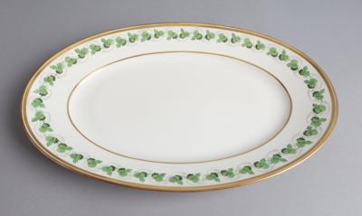 1 ovale Fleischplatte Länge 38,5 cm, Wiener Porzellanmanufaktur Augarten, - Decorative Porcelain & Silverware