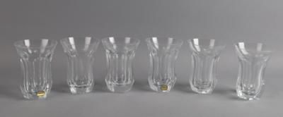 6 Wassergläser, Moser, Trinkglas-Garnitur "Papst, - Decorative Porcelain & Silverware