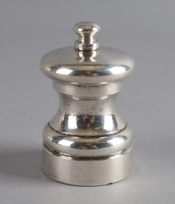 Londoner Silber Pfeffermühle, - Antiquariato