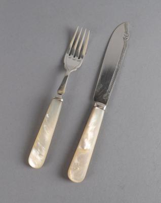 Selfriedge - englisches Fischbesteck für 6 Personen, - Decorative Porcelain & Silverware