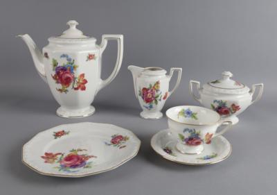 Rosenthal Kaffeeservice für 6 Personen: - Decorative Porcelain and Silverware