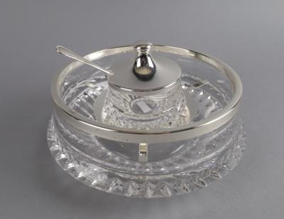 Italienische Kaviarschale, - Decorative Porcelain & Silverware
