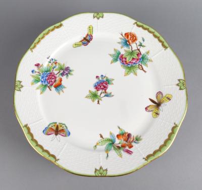 Herend - 6 Platzteller, - Decorative Porcelain and Silverware