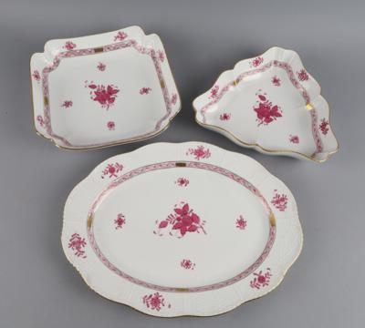 Herend Schüsseln und Platte: - Decorative Porcelain and Silverware