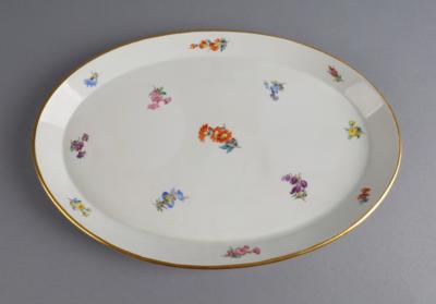 Meissen - Ovales Tablett, - Decorative Porcelain and Silverware