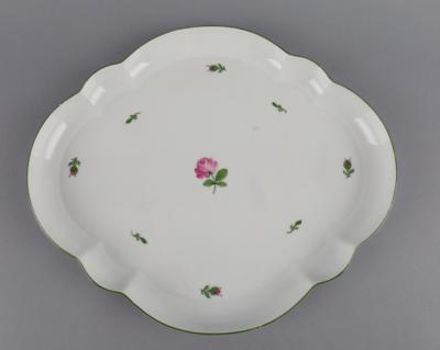 1 ovale Platte, Wiener Porzellanmanufaktur Augarten, - Antiquariato