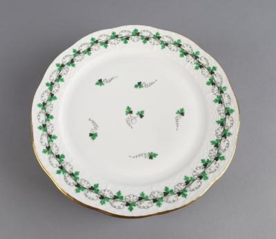 Herend - 8 Speiseteller Dm. 25,2 - 25,5 cm, - Decorative Porcelain & Silverware