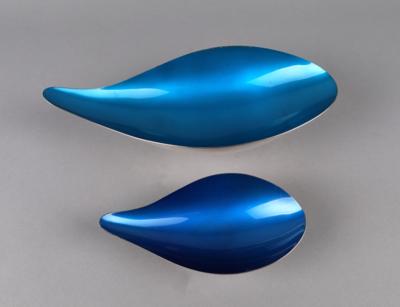 Reed  &  Barton - 2 Tropfenförmige Schalen, - Decorative Porcelain & Silverware