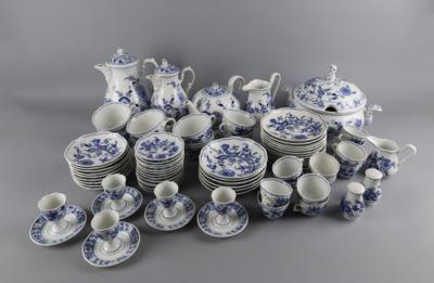 Dubi Zwiebelmuster Speise-, Kaffee-, Tee-, u. Mokkaservice: - Decorative Porcelain & Silverware