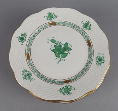 Herend - 6 Vorspeiseteller Dm. ca. 20,6 cm, - Decorative Porcelain & Silverware