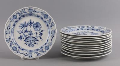 12 Vorspeiseteller, Meissen 20. Jh., - Decorative Porcelain & Silverware
