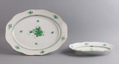 2 ovale Platten, Herend, - Decorative Porcelain & Silverware