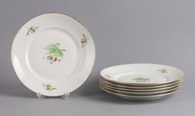 6 Vorspeiseteller, Herend, - Decorative Porcelain & Silverware