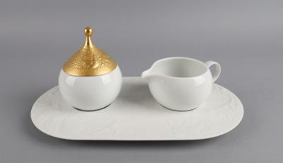 Rosenthal Zauberflöte - Zuckerdose, Gießer, Tablett, - Decorative Porcelain & Silverware