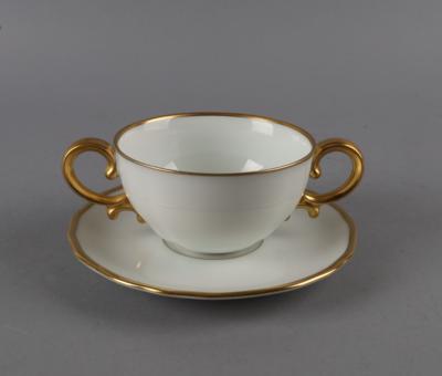 Augarten - 10 Bouillontassen mit Untertassen, - Decorative Porcelain & Silverware