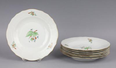 Herend - 7 Vorspeiseteller Dm. 21 cm, - Decorative Porcelain & Silverware