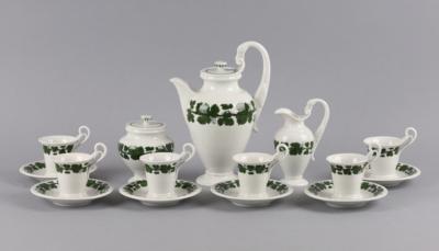 Meissen Mokkaservice: - Decorative Porcelain & Silverware