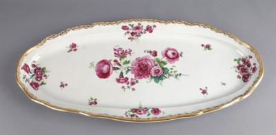 Meissen - Ovale Platte, - Decorative Porcelain & Silverware