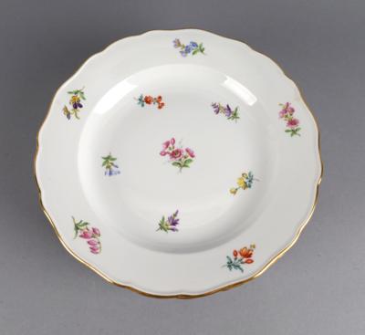 Meissen - 6 Speiseteller, - Decorative Porcelain & Silverware