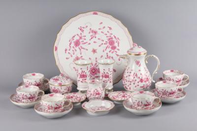 Meissen Kaffeeservice: - Decorative Porcelain & Silverware
