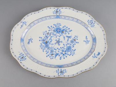 1 ovale Platte Länge 36 cm, Herend, - Decorative Porcelain & Silverware