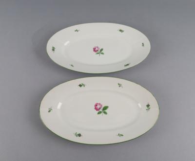 2 ovale Schalen, Wiener Porzellanmanufaktur Augarten, - Decorative Porcelain & Silverware