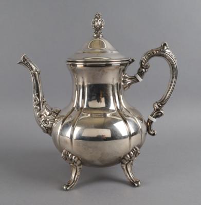 Große Teekanne, - Decorative Porcelain & Silverware