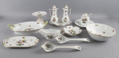 Herend Speiseserviceteile: - Decorative Porcelain & Silverware