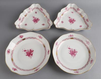 4 Schüsseln, Herend, - Decorative Porcelain and Silverware