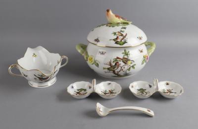 Herend Speiseserviceteile: - Decorative Porcelain and Silverware