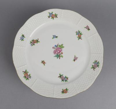6 Speiseteller, Herend, - Decorative Porcelain and Silverware