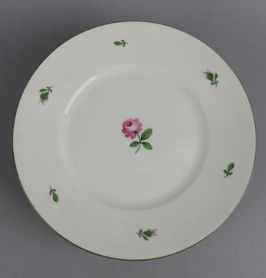 Augarten - 6 flache Teller Dm. 25 cm, - Decorative Porcelain and Silverware