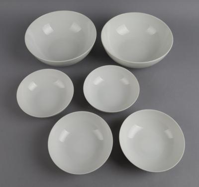 Augarten - 6 Schüsseln, - Decorative Porcelain and Silverware