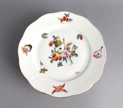 Herend - 6 Dessertteller, - Decorative Porcelain and Silverware