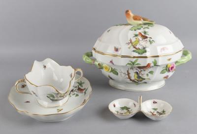 Herend Speiseserviceteile: - Decorative Porcelain and Silverware