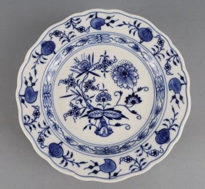 Meissen Zwiebelmuster - 6 Dessertteller Dm. 20 cm, - Decorative Porcelain and Silverware