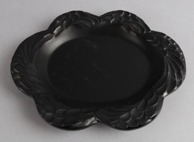 Schale 'Laure Noir', Firma Lalique, Frankreich, um 1980 - Decorative Porcelain and Silverware