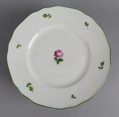 Augarten - 7 Speiseteller, - Decorative Porcelain & Silverware