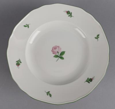 Augarten - 9 Suppenteller, - Decorative Porcelain & Silverware