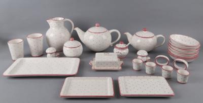 Gmundner Keramik Tee-, Kaffee- u. Speiseserviceteile: - Starožitnosti