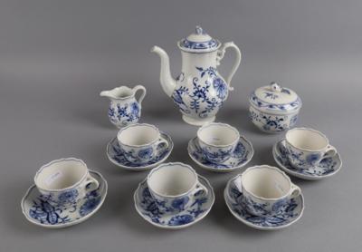 Meissen Zwiebelmuster Mokkaservice: - Decorative Porcelain & Silverware