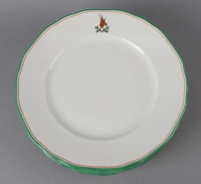 Augarten - 6 Platzteller, - Decorative Porcelain & Silverware