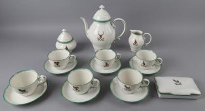 Augarten Kaffeeservice für 6 Personen: - Decorative Porcelain & Silverware