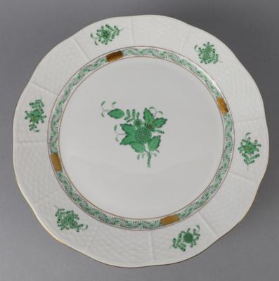 Herend - 6 Speiseteller, - Decorative Porcelain & Silverware