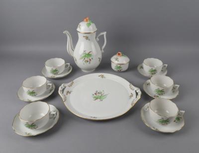 Herend Kaffeeservice, - Decorative Porcelain & Silverware